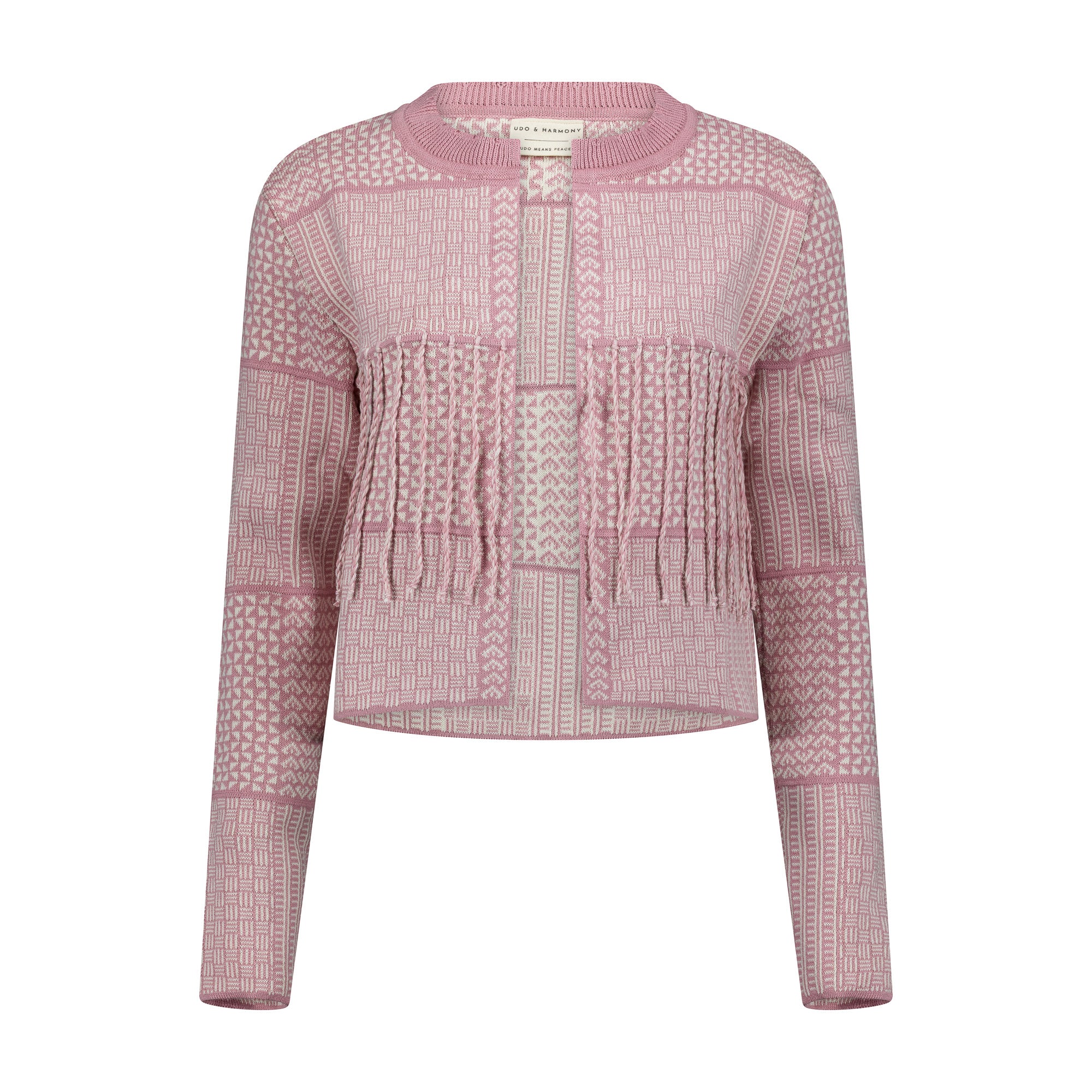 Dusty_Pink_Fringed_Zuri_w_tassles_front_UDO_HARMONY