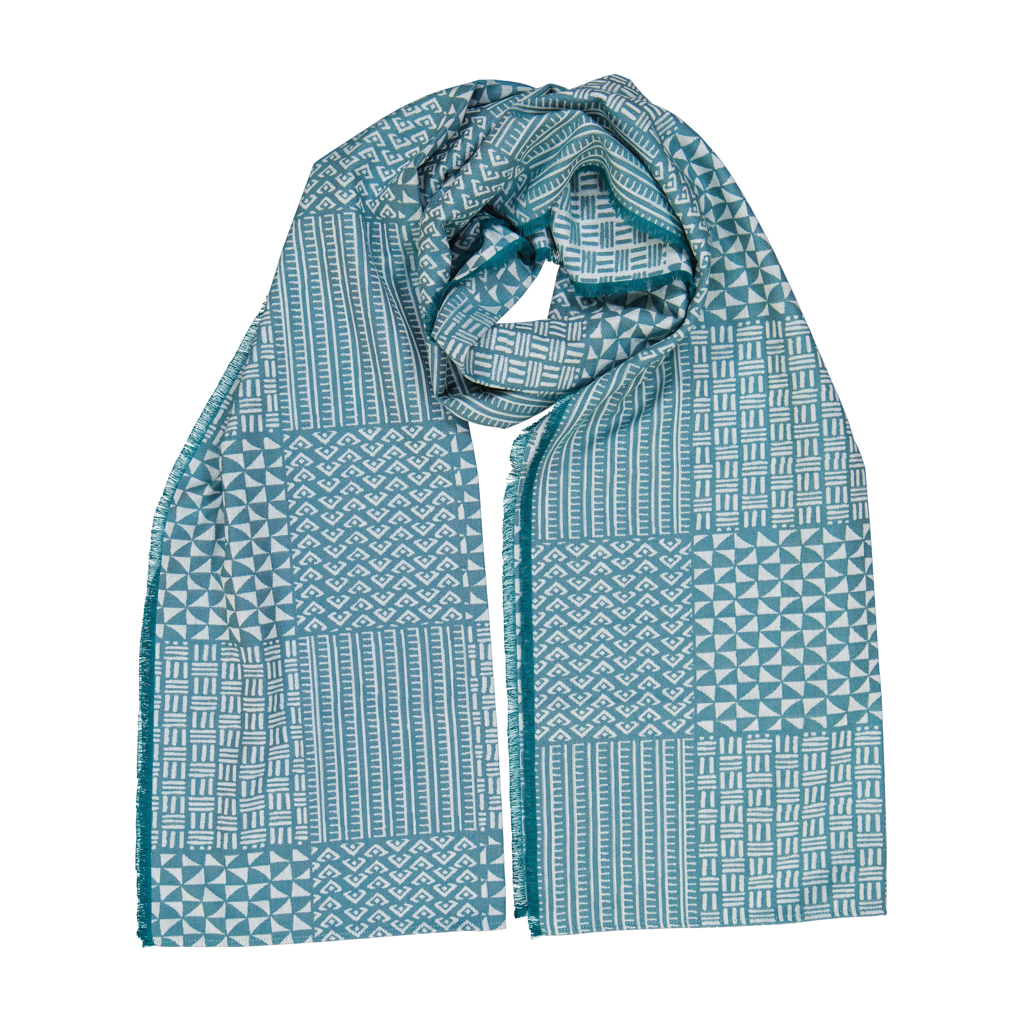 The Njeri Shawl - Teal